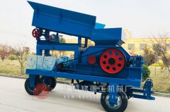 大型彩砂移動對輥制砂機廠家哪個實力強